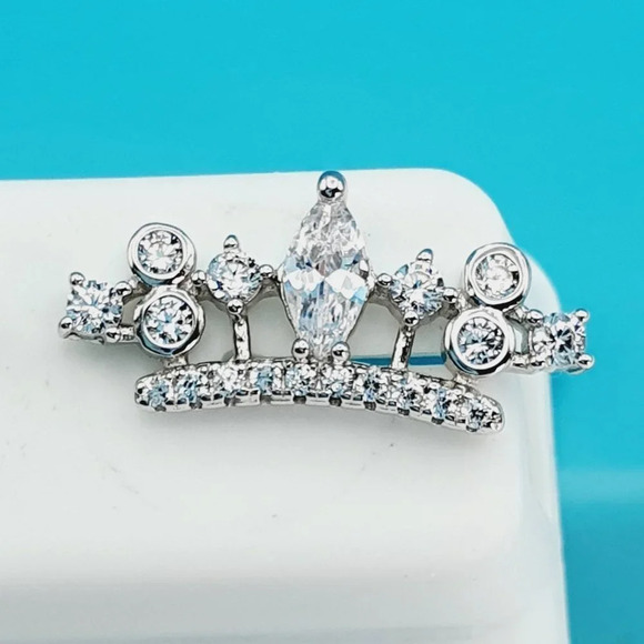 "925 Sterling Silver CZ Beautiful Earrings for Women, 1USPAR4228 - Picture 5 of 11